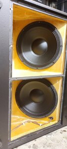 Beyma 15LEX1600Fe eingebaut