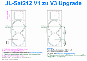 JL-Sat212 V1 zu V3 Upgrade