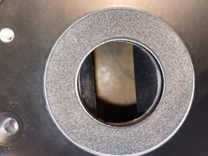 Adapter auf JBL Horn Eingang (Kante am 1,5&quot; Ausgang des Adapters zum Horn hin)
